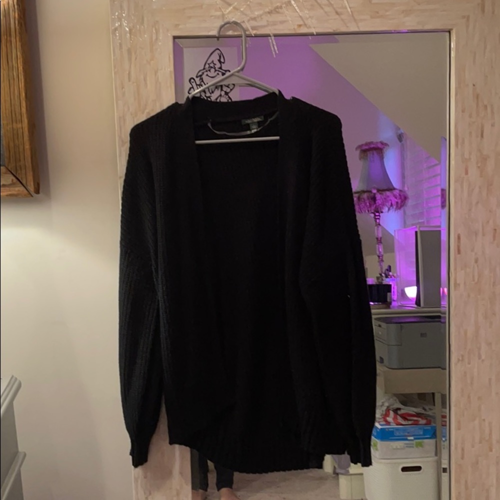 American Eagle black cardigan